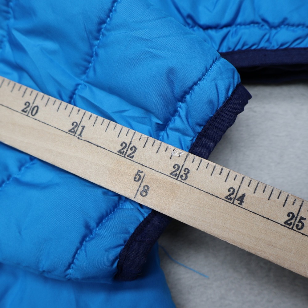 Columbia Jacket Boys XL 18 Blue Powder Lite Insulated Light Pack Quilted Puffer - Picture 13 of 14